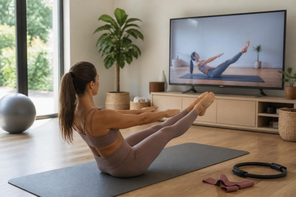 découvrez nos astuces pour suivre efficacement un cours de pilates vidéo à la maison et améliorer votre bien-être grâce à des séances adaptées et motivantes.