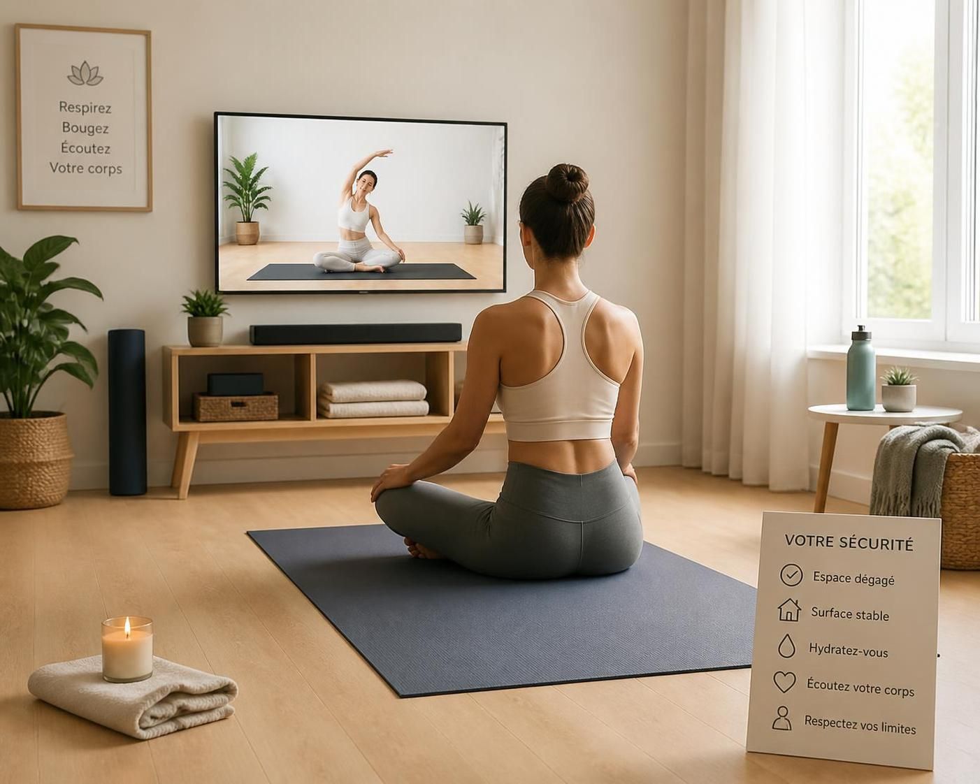 explorez les bienfaits d'un video cours de yoga spécialement conçu pour les débutants et améliorez votre bien-être étape par étape.