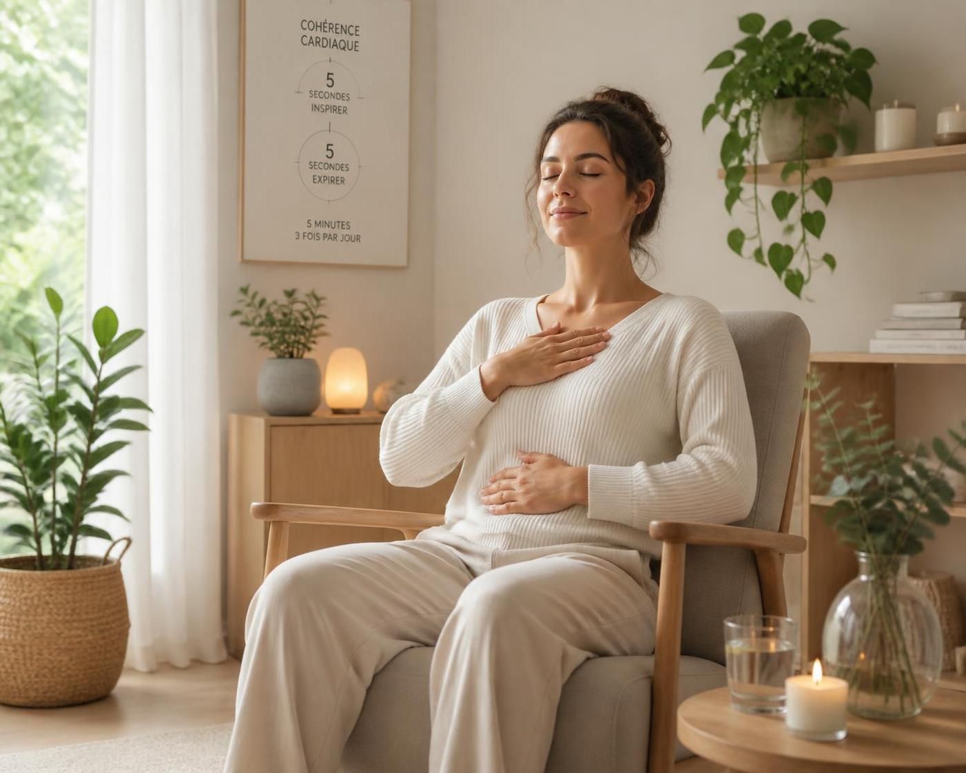 découvrez comment l'exercice de cohérence cardiaque peut vous aider à mieux gérer votre stress au quotidien grâce à des techniques simples et efficaces.