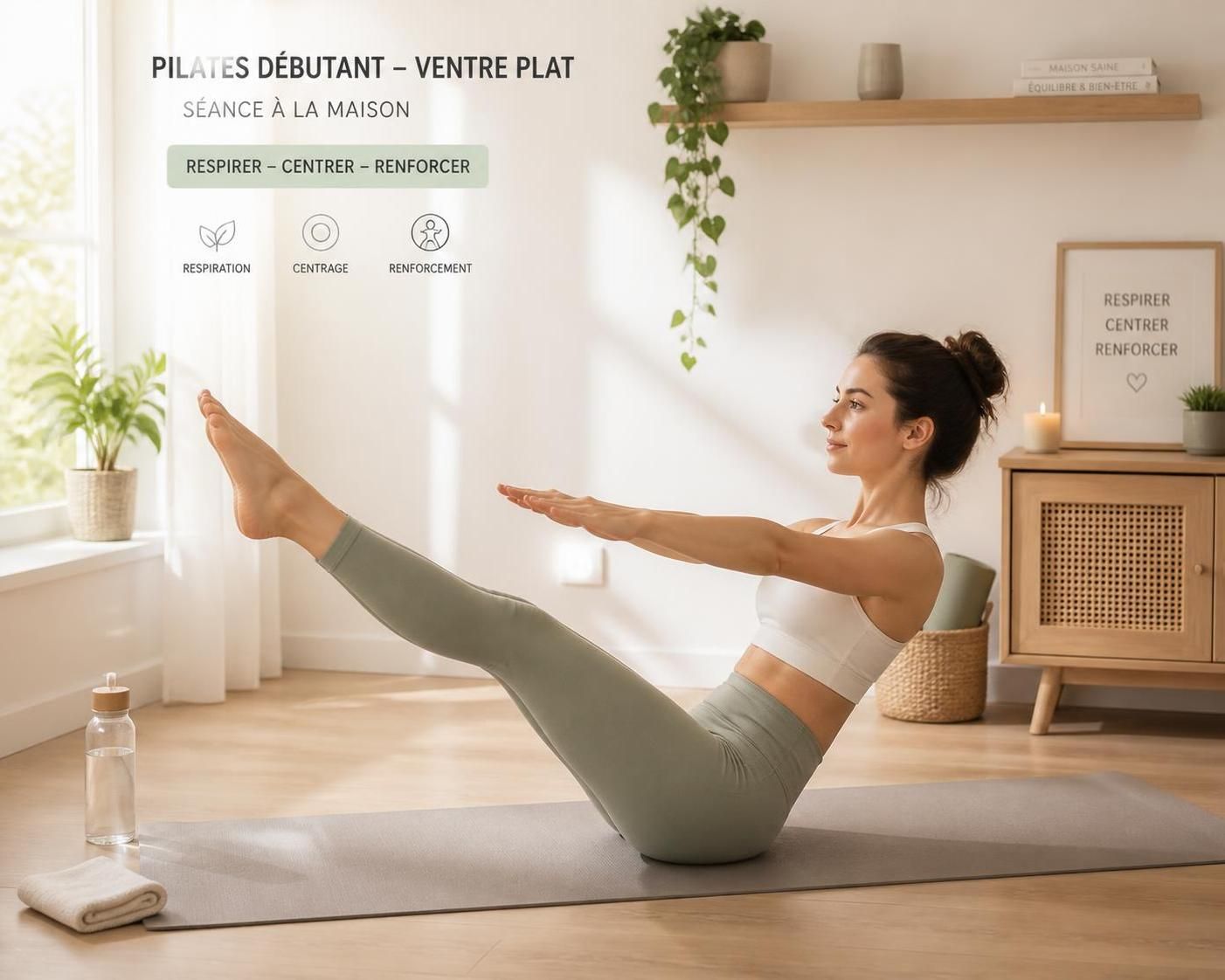 découvrez des exercices de pilates ventre plat spécialement conçus pour les débutants, simples et efficaces, à pratiquer facilement chez vous pour tonifier votre silhouette.