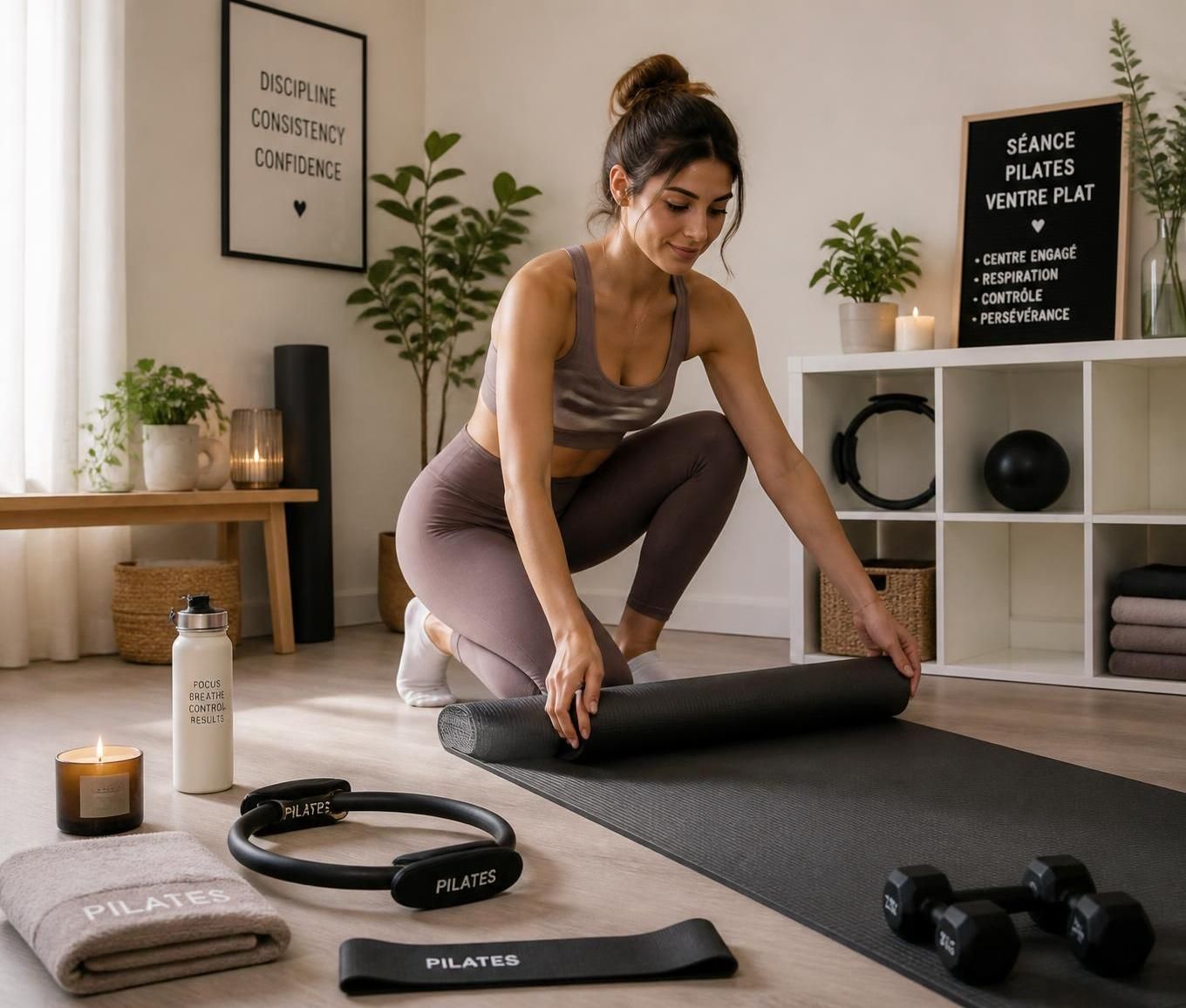 découvrez des exercices de pilates ventre plat spécialement conçus pour les débutants, simples et efficaces à pratiquer confortablement chez vous pour tonifier votre sangle abdominale.