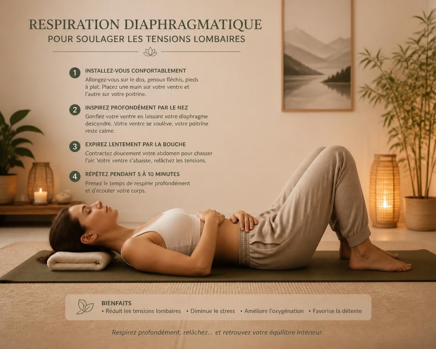 découvrez des exercices de pilates efficaces et des conseils pratiques pour soulager le mal de dos et améliorer votre bien-être au quotidien.