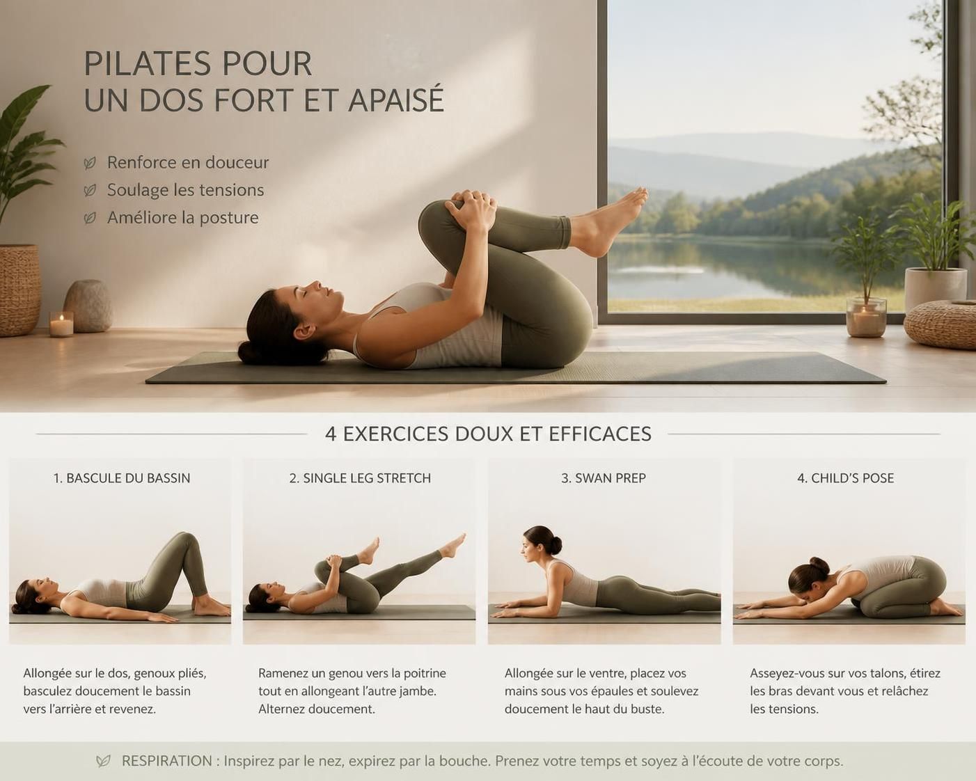 découvrez comment le pilates peut soulager efficacement le mal de dos grâce à des exercices ciblés et adaptés à tous niveaux.