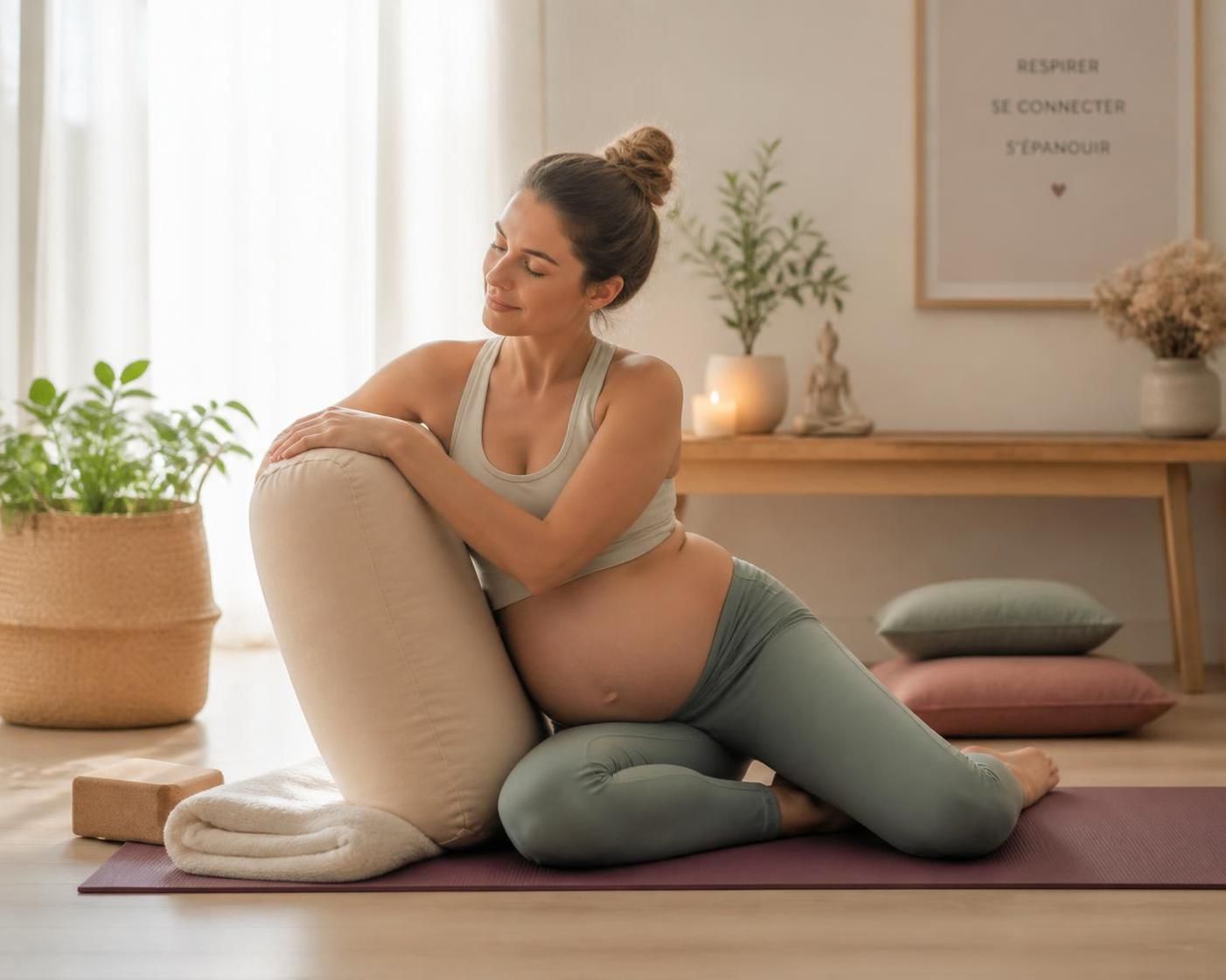découvrez les bienfaits du yoga pendant la grossesse et nos conseils pour pratiquer en toute sécurité. améliorez votre bien-être et celui de votre bébé grâce à des postures adaptées aux femmes enceintes.
