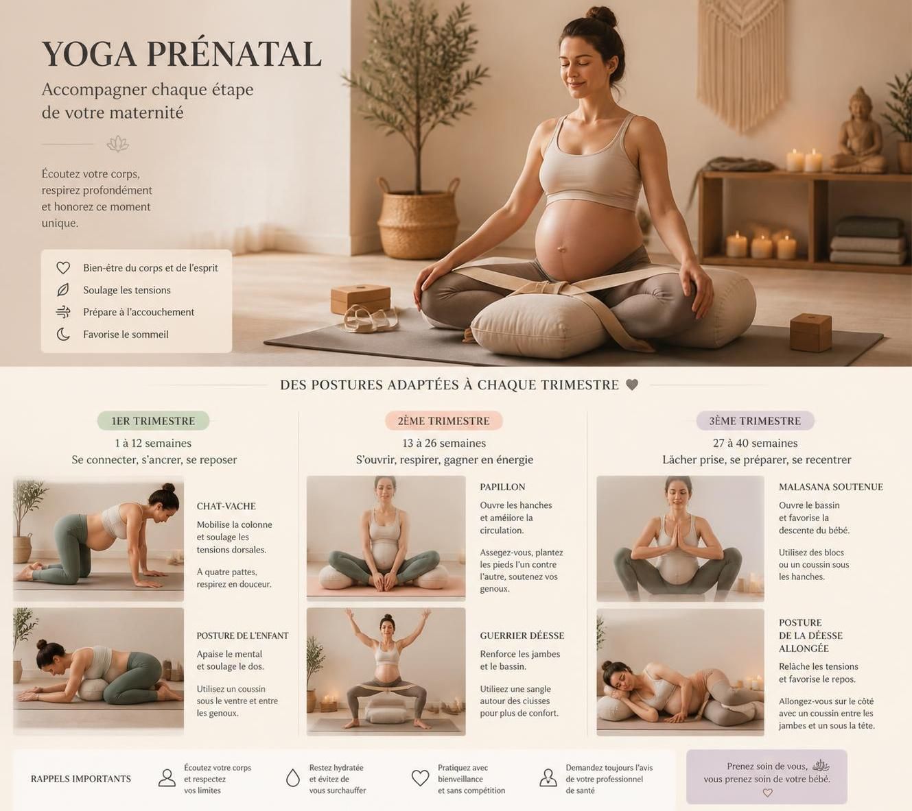 découvrez les bienfaits du yoga pendant la grossesse et nos conseils pour une pratique sécurisée adaptée aux femmes enceintes.
