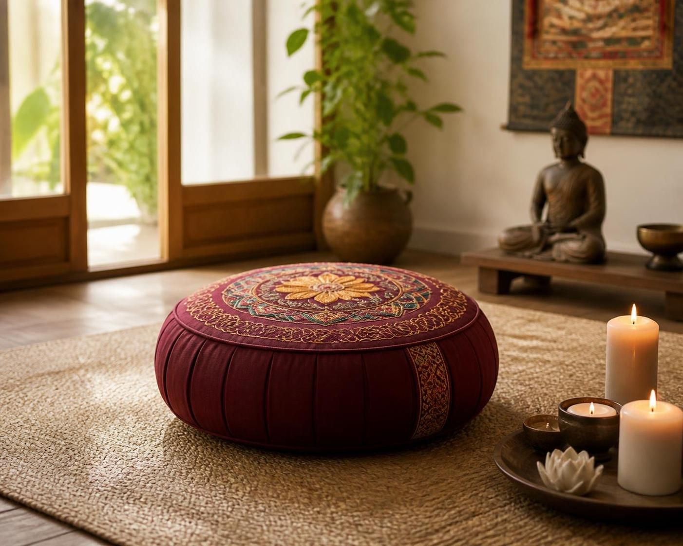 découvrez les bienfaits du coussin de méditation tibétain et pourquoi il est idéal pour améliorer votre confort et votre posture lors de vos séances de méditation.