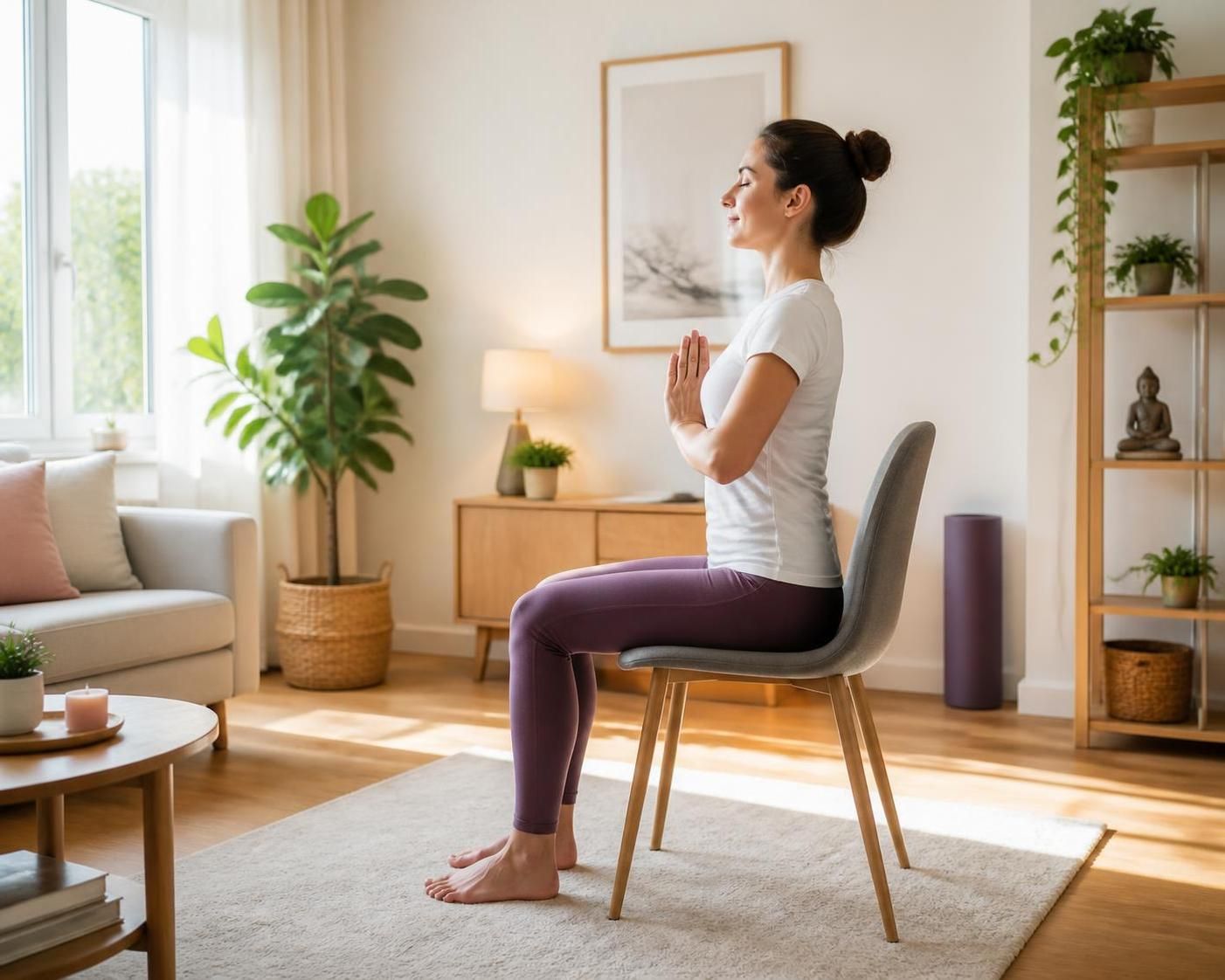 découvrez des exercices de yoga sur chaise simples et efficaces pour améliorer votre souplesse en douceur, adaptés à tous les niveaux.