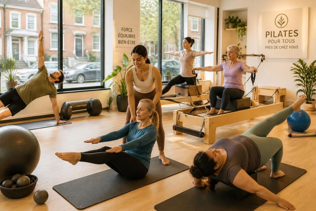 découvrez où trouver des cours de pilates près de chez vous, adaptés à tous les niveaux, pour améliorer votre bien-être et votre forme physique en toute simplicité.