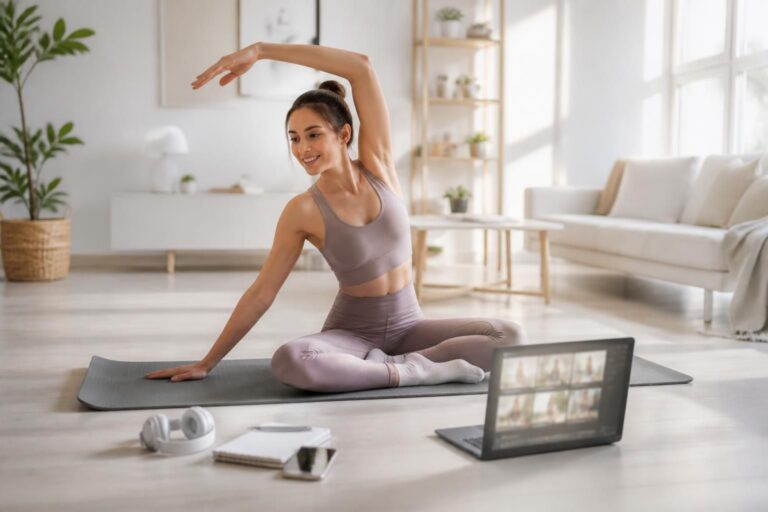 découvrez comment choisir la meilleure plateforme pour débuter les cours de pilates en ligne et profiter d'un entraînement adapté à votre niveau.