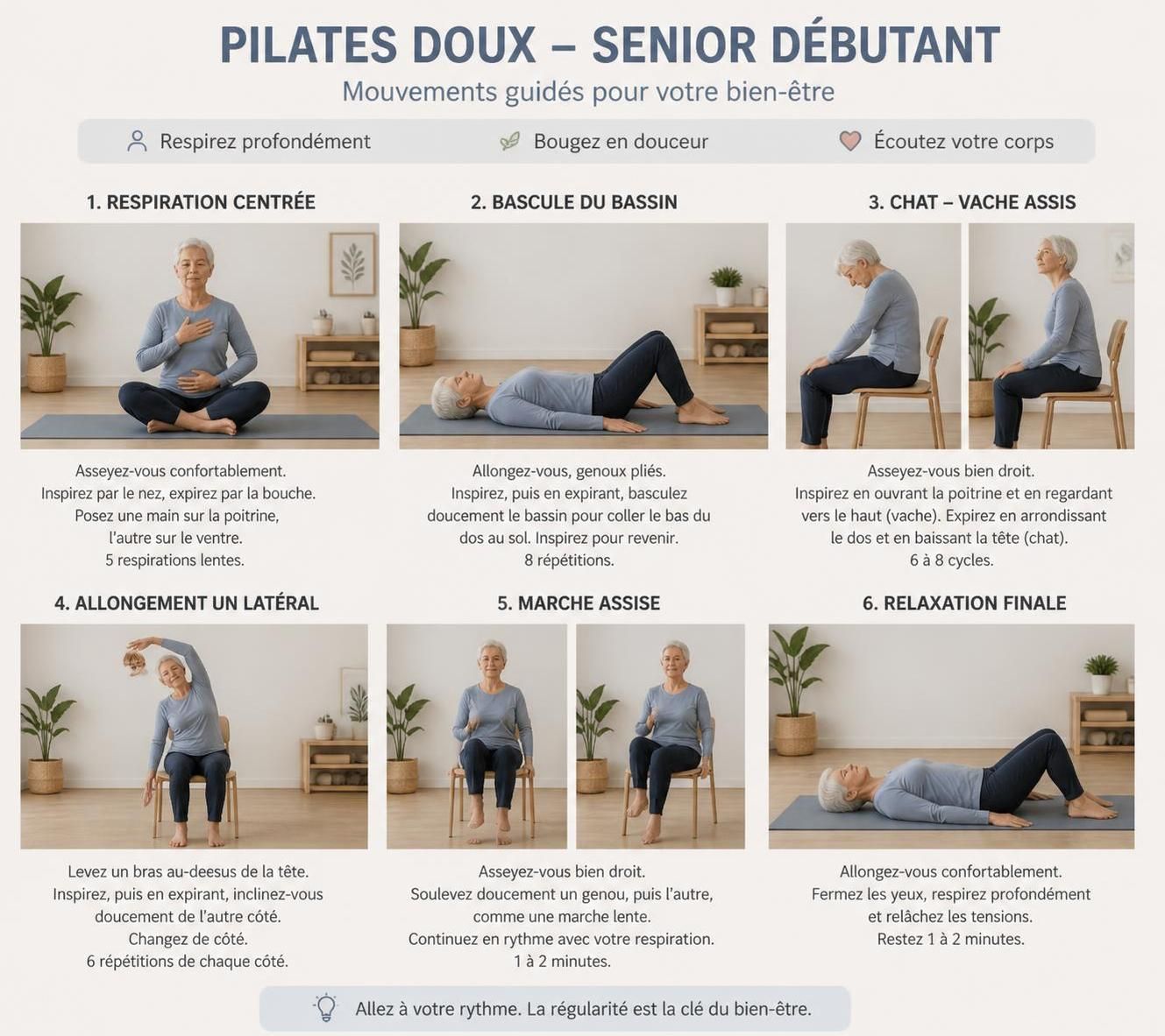 découvrez des conseils essentiels pour les seniors débutants en pilates afin de bien démarrer la pratique en toute sécurité et prévenir les blessures.