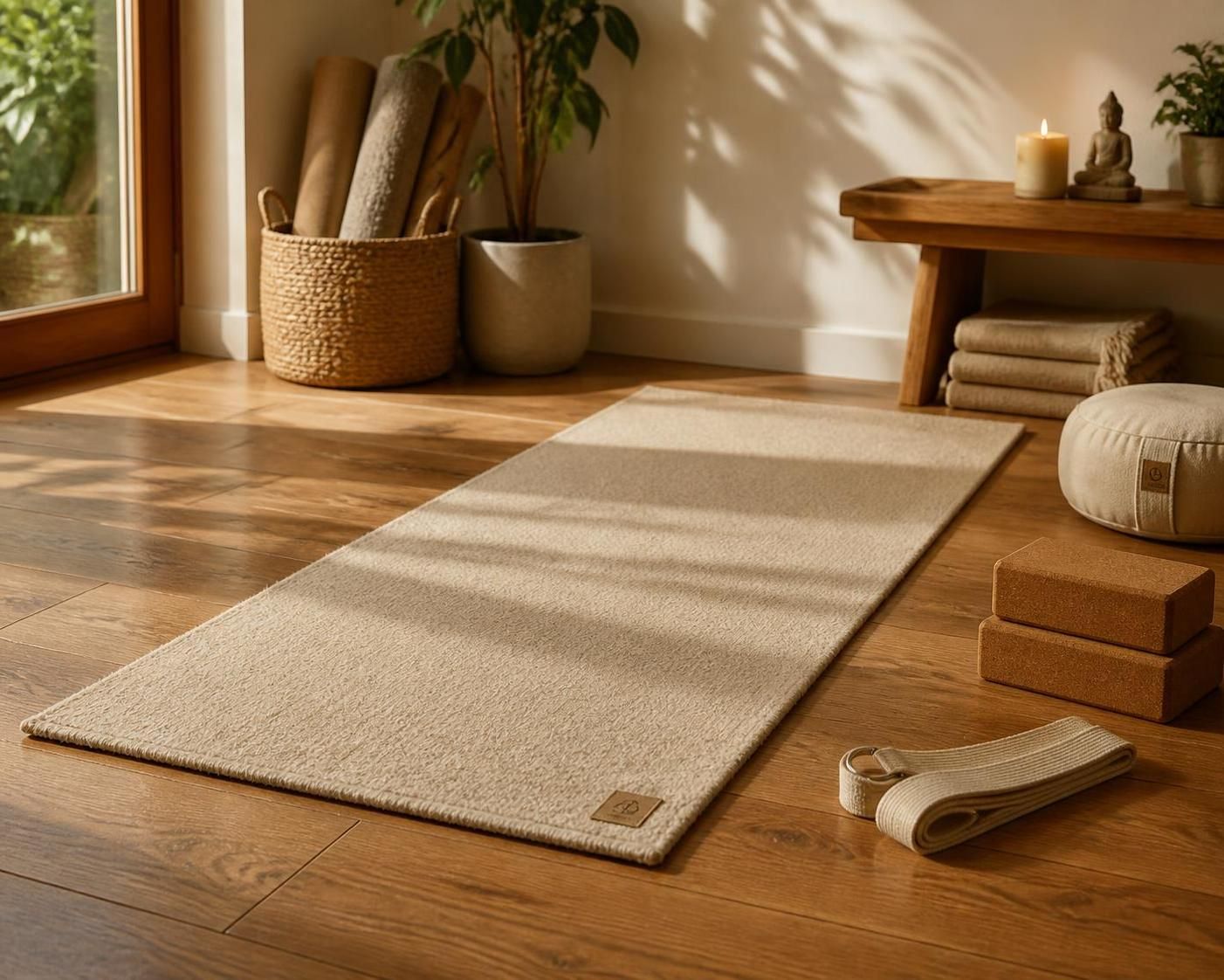 découvrez les avantages d'un tapis de yoga en laine pour une pratique naturelle et confortable, alliant douceur, durabilité et respect de l'environnement.