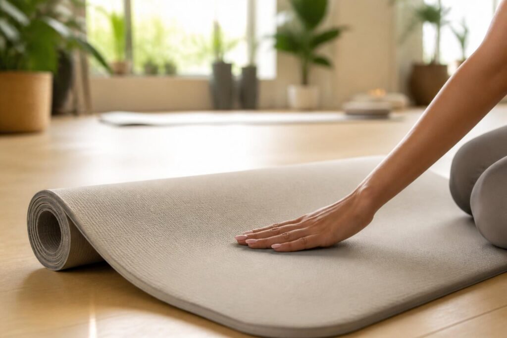 découvrez nos conseils pour choisir un tapis de yoga épais offrant un confort optimal, adapté à toutes vos séances de pratique.