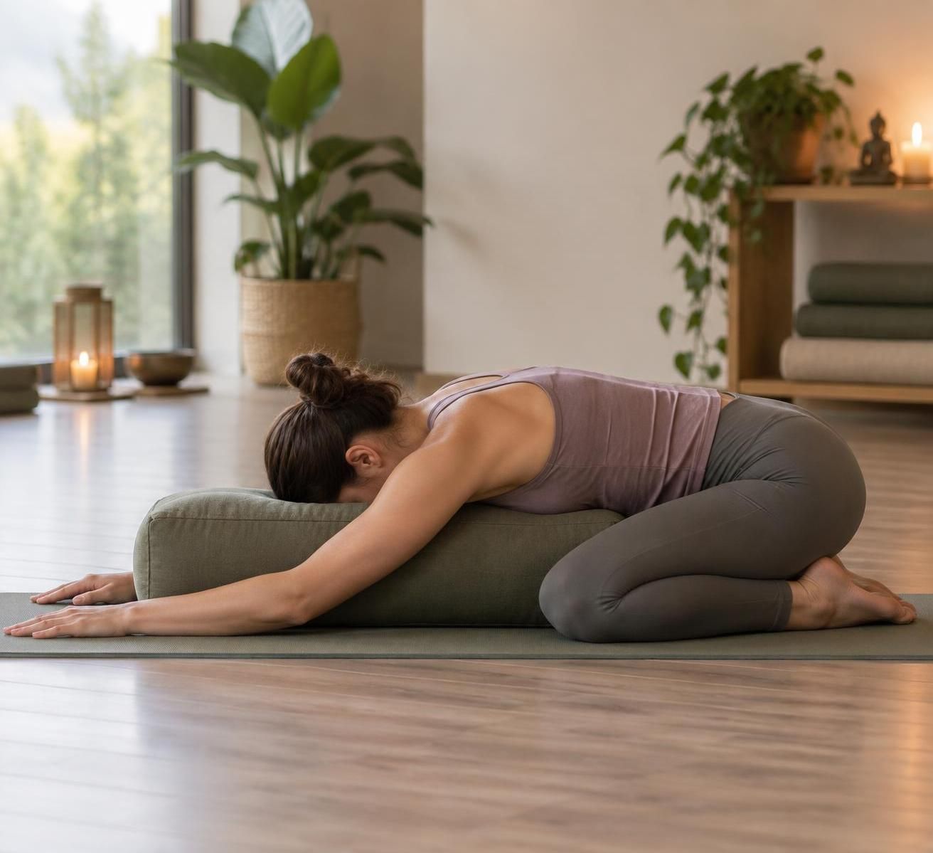 découvrez comment choisir le bolster de yoga adapté et l’utiliser pour soutenir votre corps, améliorer vos postures et pratiquer plus confortablement.