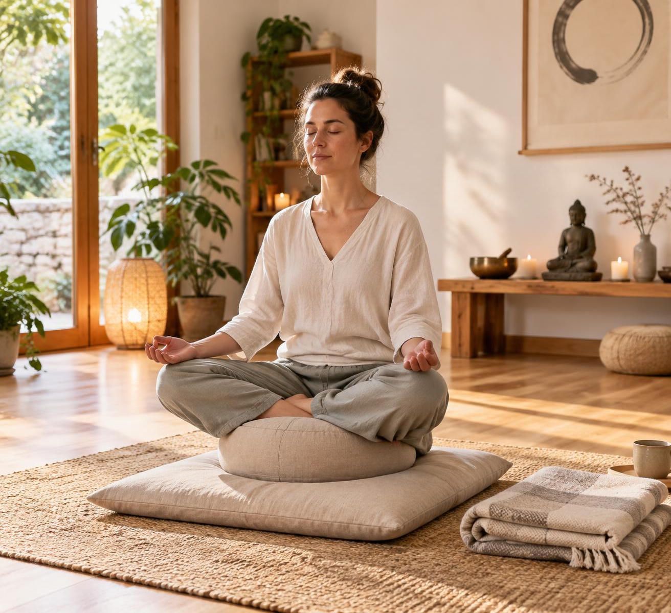 découvrez comment choisir un tapis de méditation adapté à votre pratique : confort, épaisseur, matière et stabilité pour méditer sereinement.