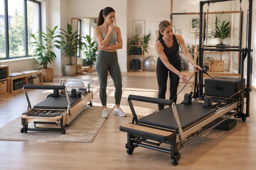 découvrez les critères essentiels pour choisir une machine de pilates adaptée à votre niveau, à vos objectifs, à votre espace et à votre budget.