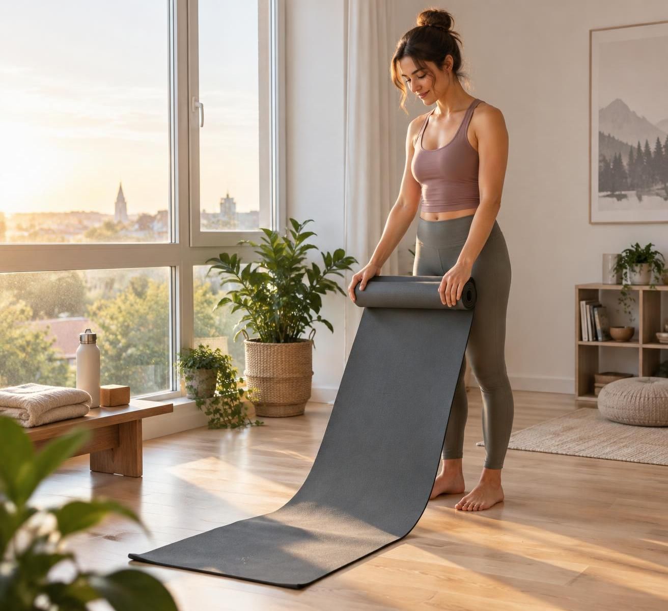 découvrez comment réaliser la salutation au soleil étape par étape : enchaînez les postures avec fluidité et profitez des bienfaits de cette séquence de yoga.