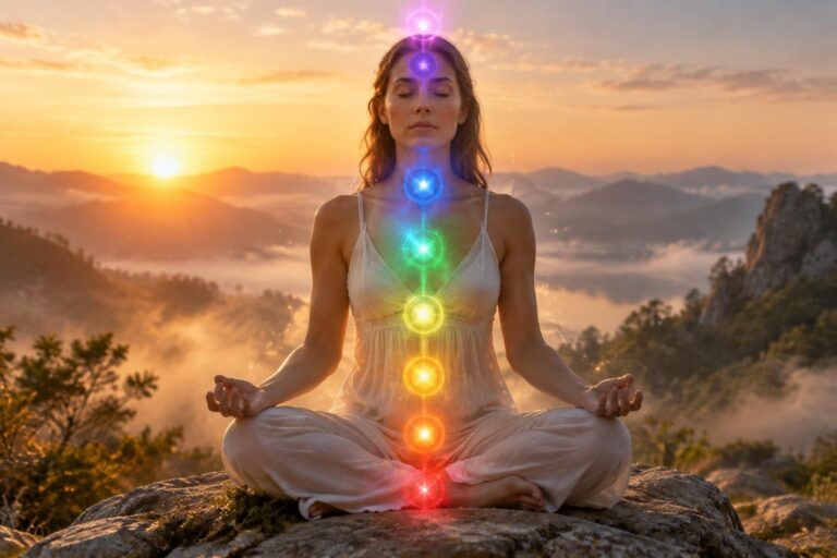 découvrez les sept chakras, leur rôle dans la circulation de l’énergie et leur influence sur l’équilibre du corps et de l’esprit.