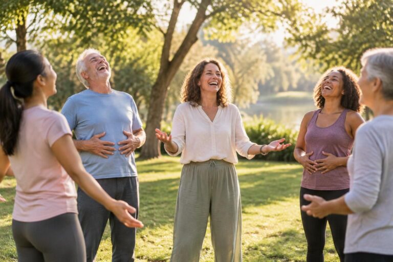découvrez les bienfaits du yoga du rire pour le corps et l’esprit, ainsi que des conseils simples pour le pratiquer au quotidien.
