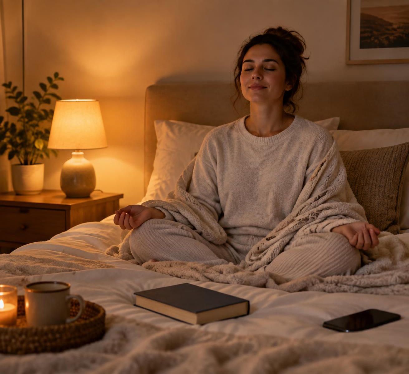 découvrez une méditation du soir simple et apaisante pour relâcher les tensions, calmer votre esprit et vous endormir plus rapidement.