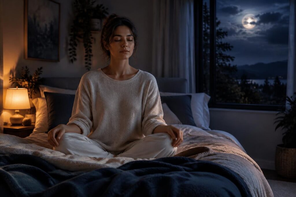 découvrez des techniques de méditation apaisantes pour calmer l’esprit, relâcher les tensions et vous endormir plus facilement.